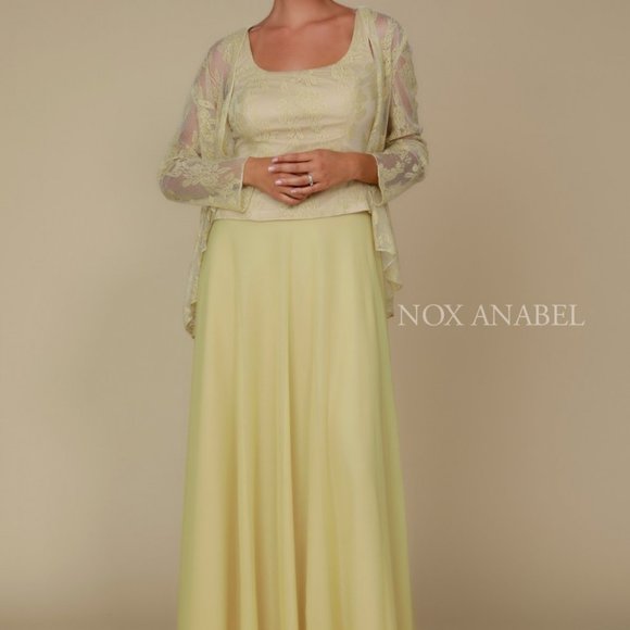 Glint Lace Applique Dress NX5076